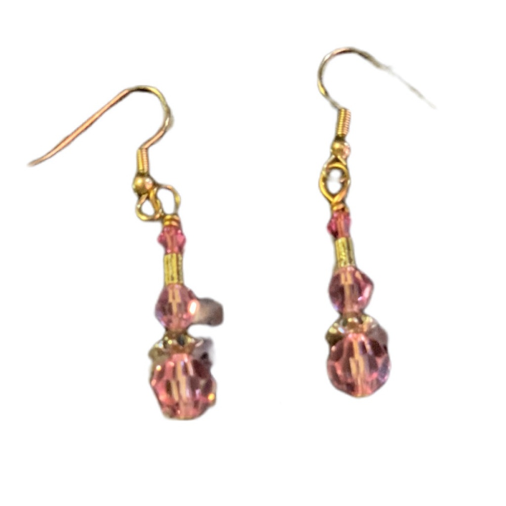 Handcrafted Swarovski Crystal 14kt Gold Plated
